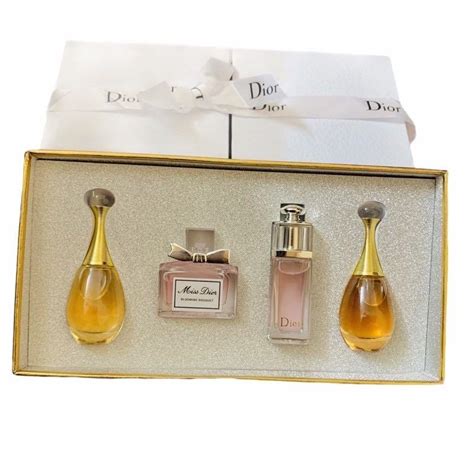 dior miniature perfume|christian dior mini perfume set.